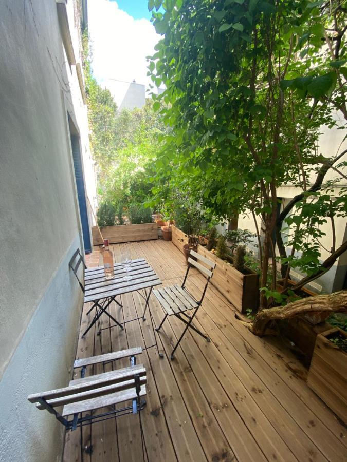 Alerte bien rare ! Studio avec terrasse Appartamento Parigi Esterno foto